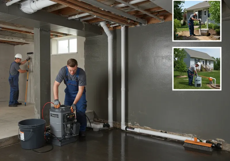 Basement Waterproofing and Flood Prevention process in Monroe County, IN